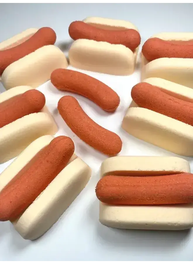 Hot Dog Bath Bomb