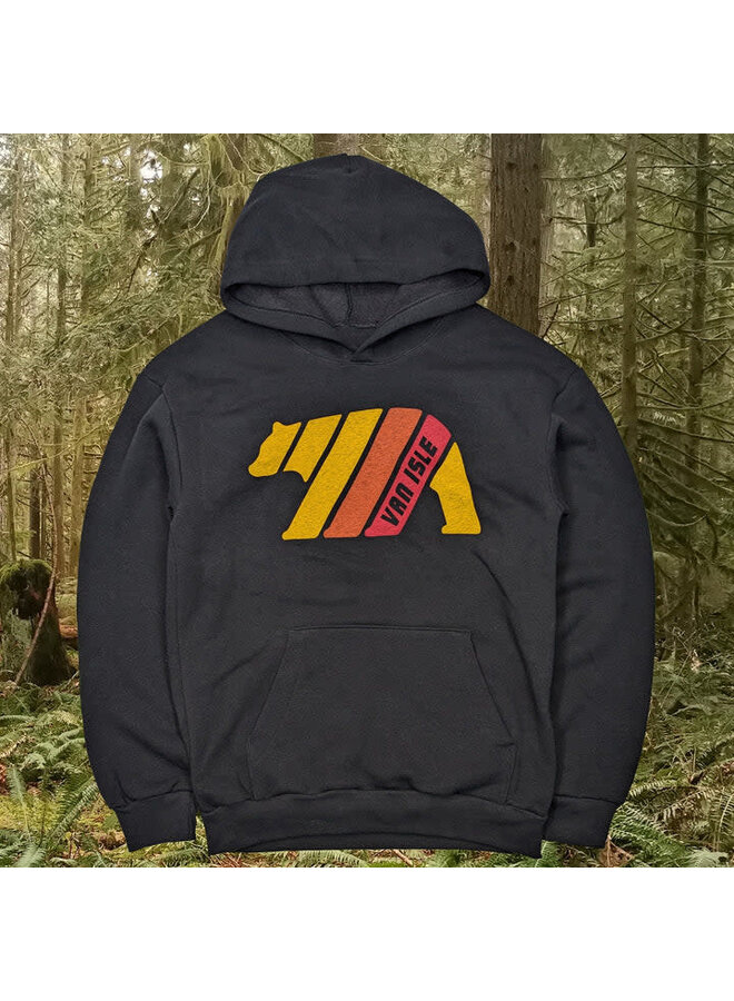 Retro Bear Unisex Pullover Hoodie