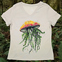 Forest Jelly Women's V Neck Tee