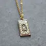 Tarot Card Necklace - The Hermit