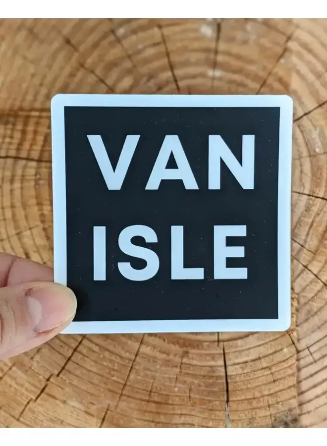 Van Isle Sticker