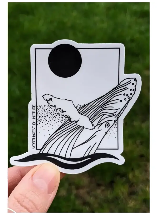 Vancouver Island Humpback Sticker