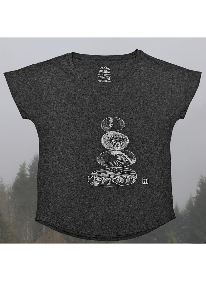 Pebbles Womens Dolman Tee