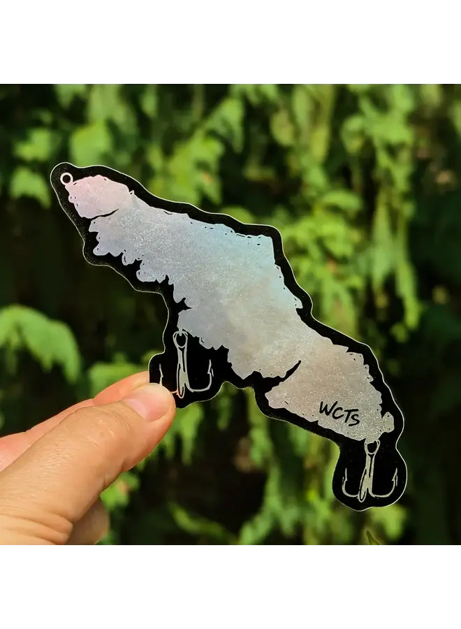 Island Lure Sticker