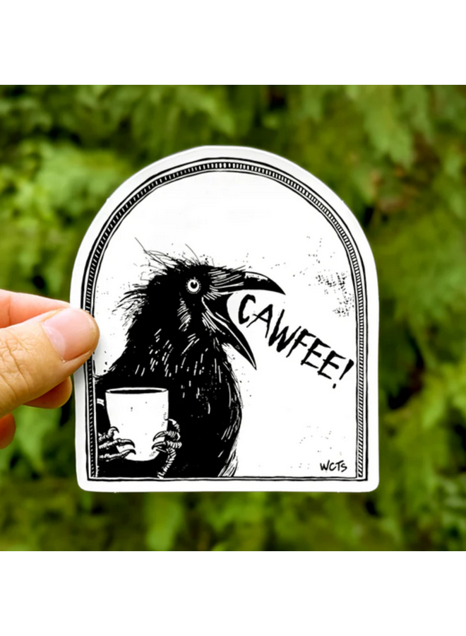 Cawfee Sticker