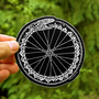 Ouroboros Tire Holographic Sticker