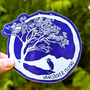 Arbutus Heron Sticker