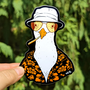 Hunter Seagull Sticker