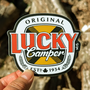 Lucky Camper Sticker