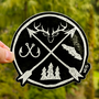 Outdoor Crest Sticker