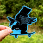 Skater Bear Sticker