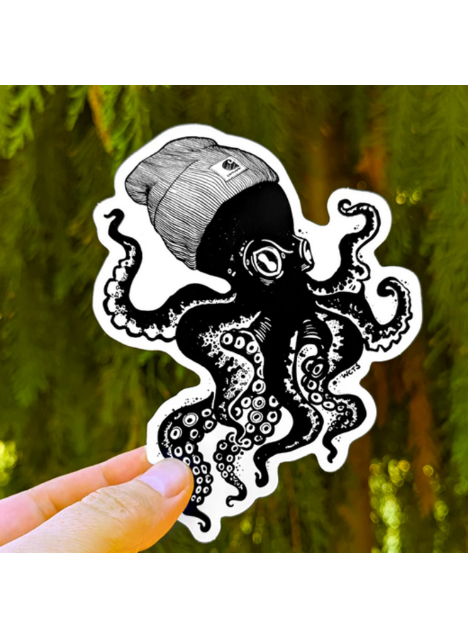 Toque Octopus Sticker
