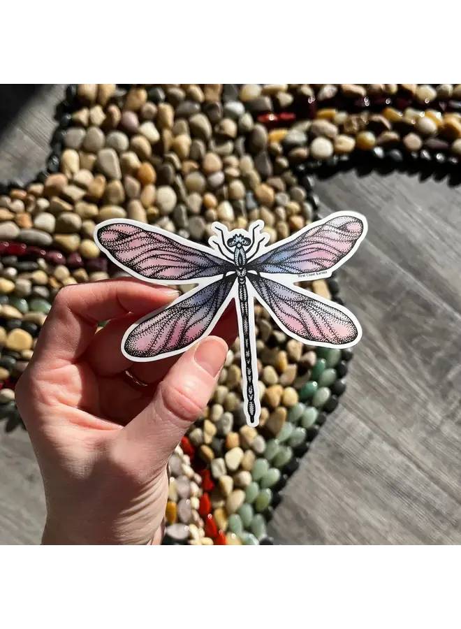 Ethereal Dragonfly Sticker