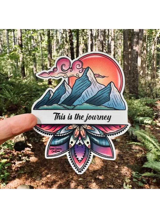 This is the Journey Sticker
