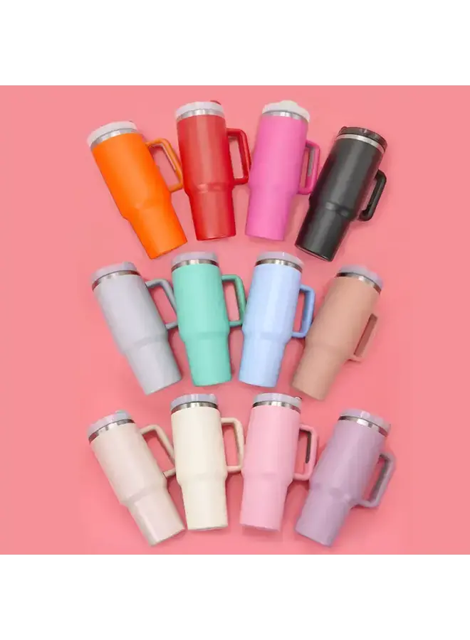 Solid 40oz Stainless Steel Tumbler