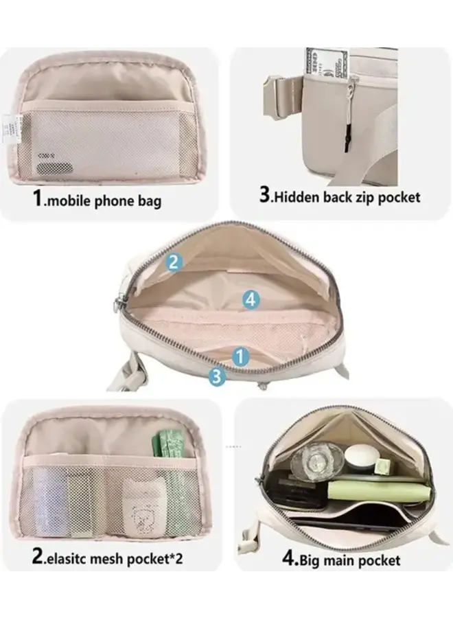 Cross Body Sling Fanny Pack Belt Bag