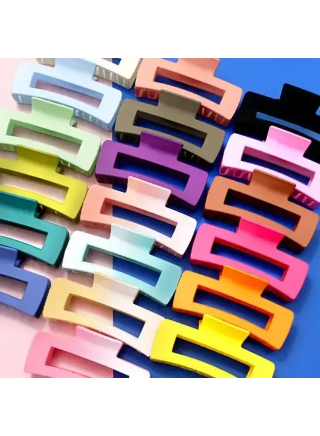 Large Classic Matte Hair Clip