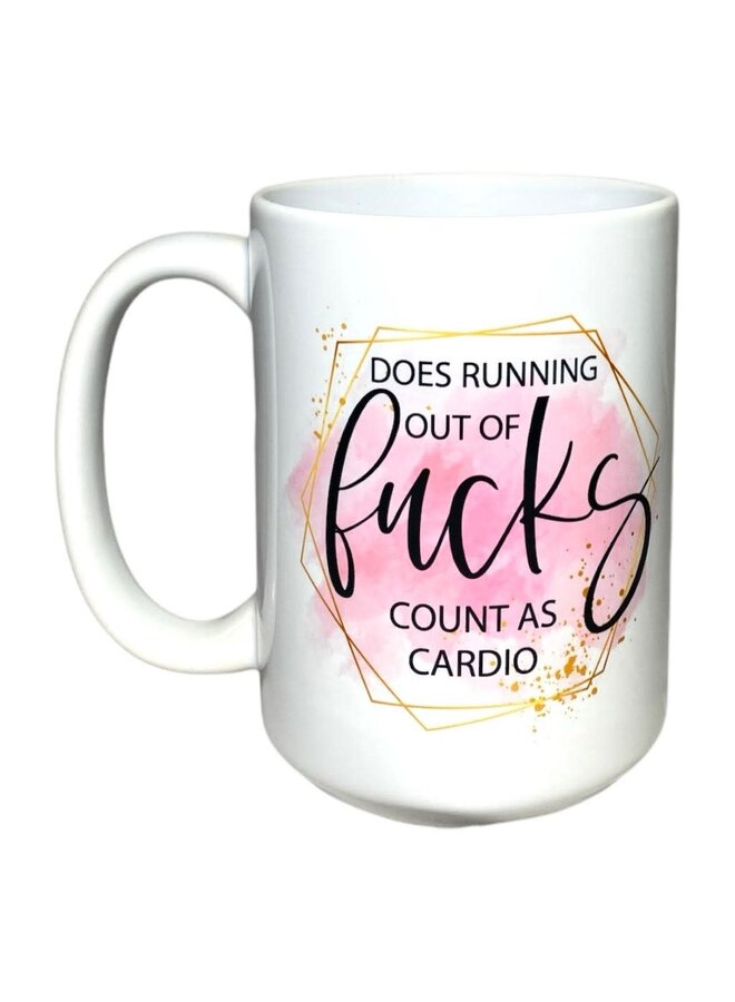 Does Running Out of Fucks Mug