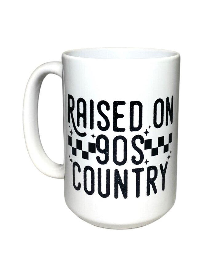Raised on 90s Country Mug