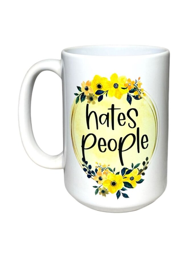 Hates People Mug