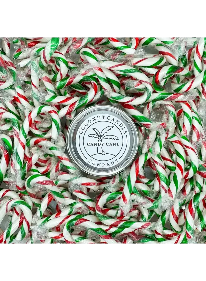 Candy Cane Candle