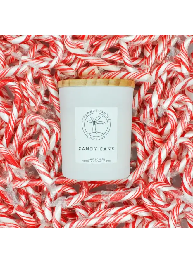 Candy Cane Candle