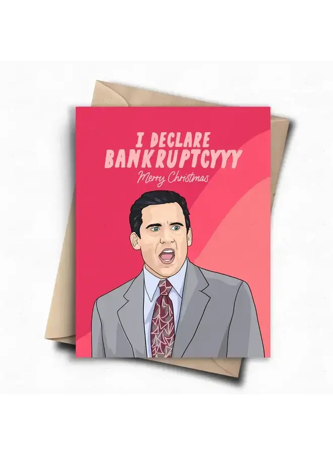 I Declare Bankruptsy Card