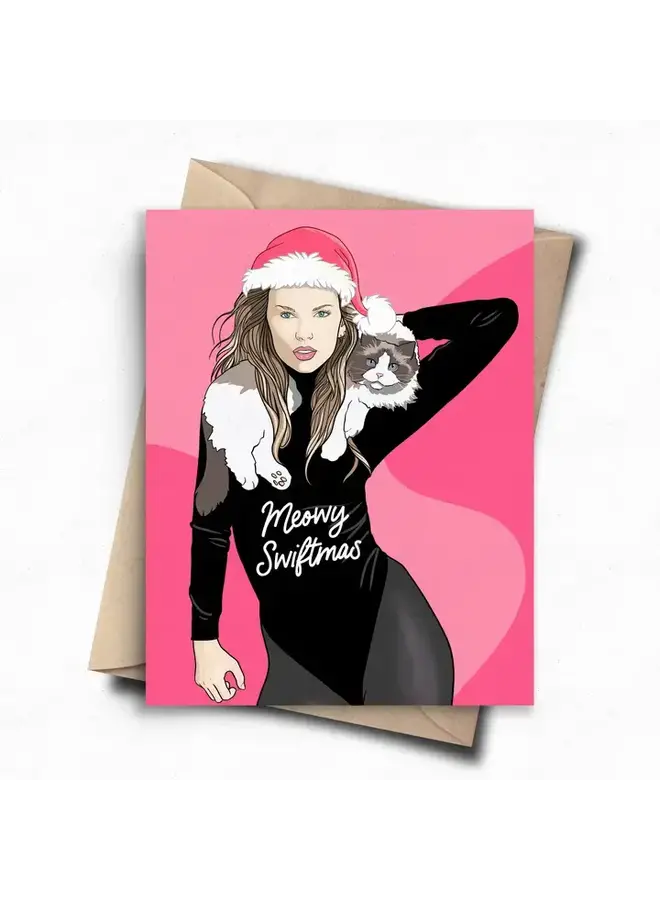 Meowy Swiftmas Card