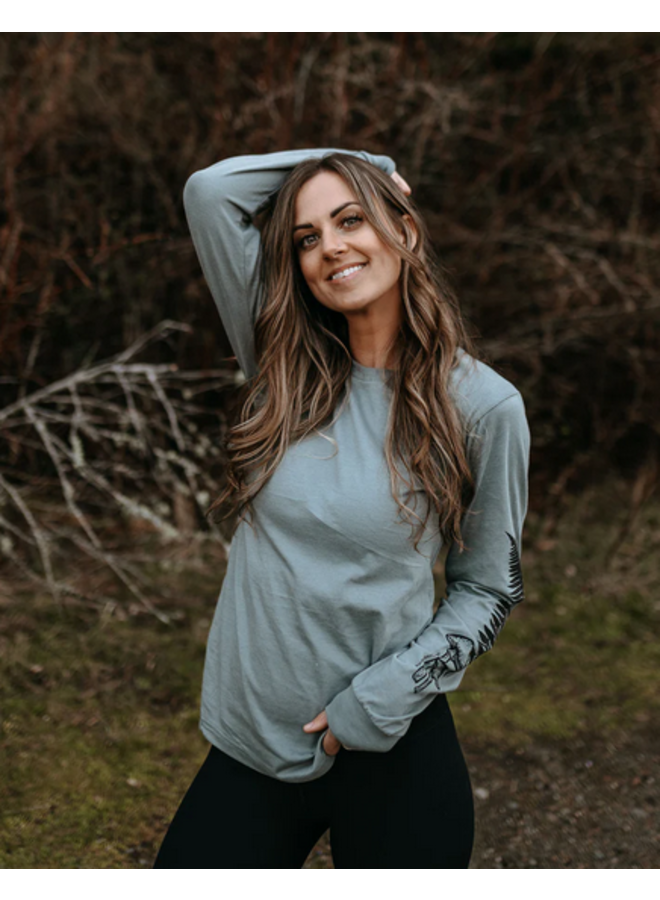 Mushroom Fern Unisex Longsleeve