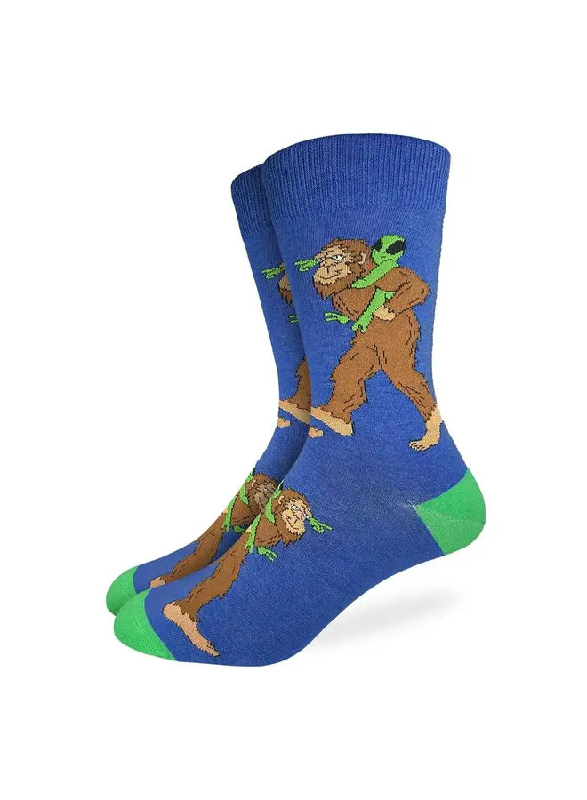 Men's Bigfoot & Aliens Socks