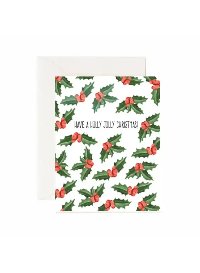 Have A Holly Jolly Christmas Card