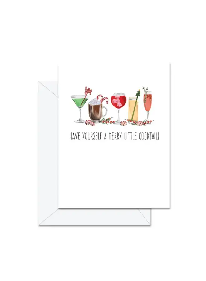 Have Yourself A Merry Little Cocktail Card