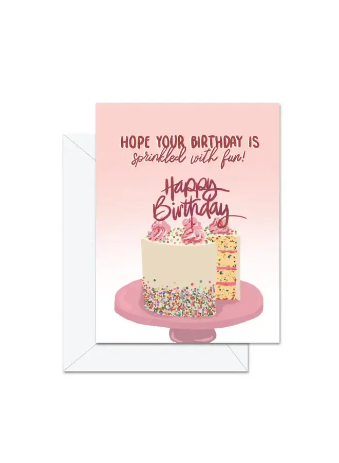 Hope Your Birthday Is Sprinkled with Fun Card