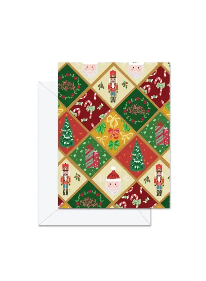 Merry Christmas (Pattern) Card