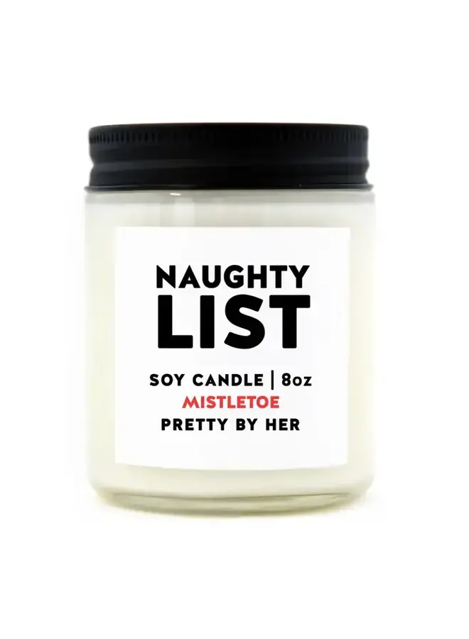 Naughty List Candle