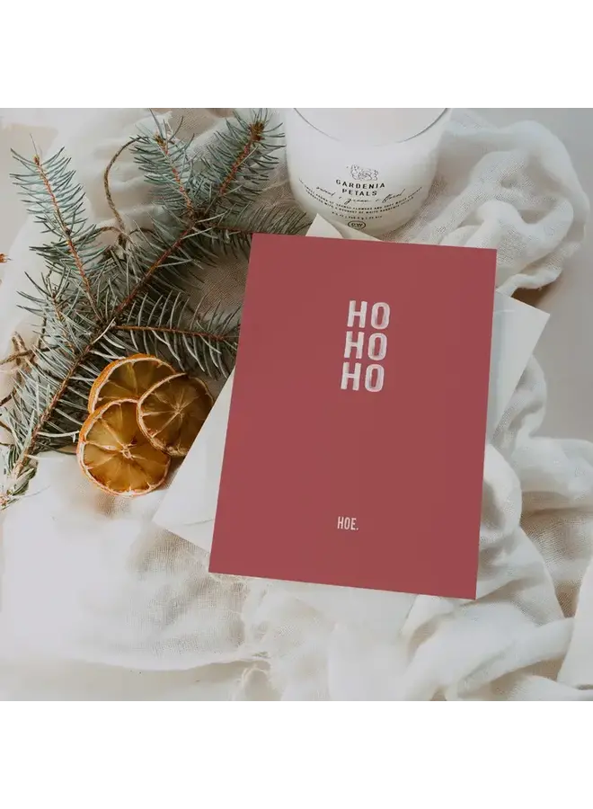 Ho Ho Ho Hoe Card