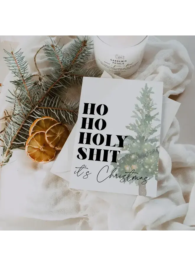 Ho Ho Holy Shit Card