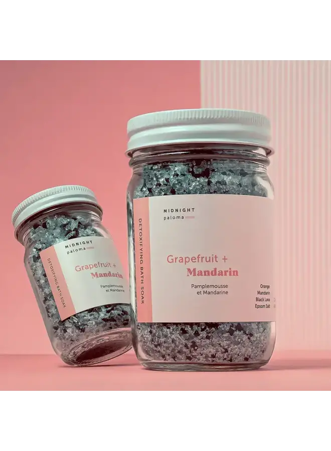 Grapefruit + Mandarin Detoxifying Bath Soak