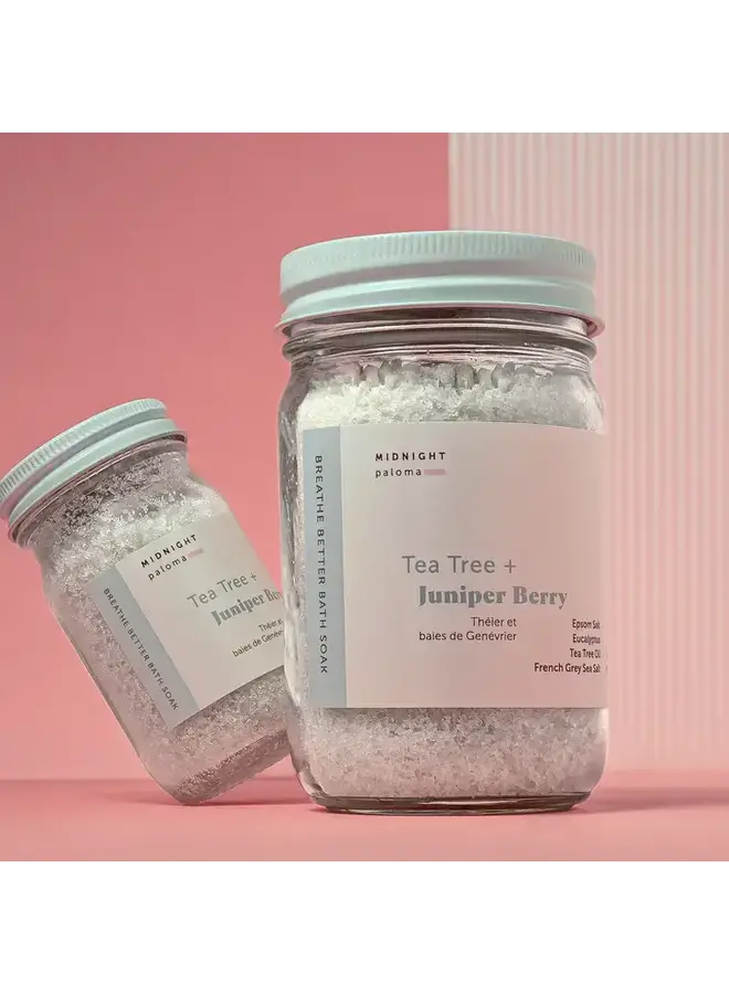 Tea Tree + Juniper Berry Breathe Better Bath Soak