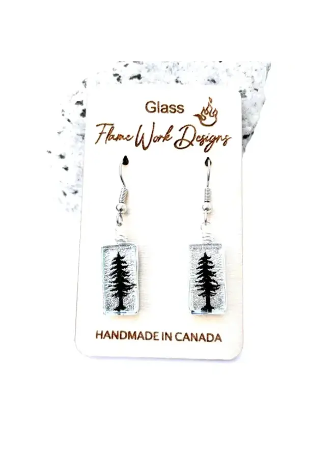 Sitka Tree Dangle Earrings