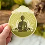Lotus Yoga Meditation Sticker
