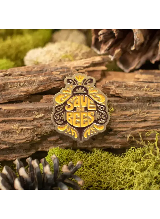 Save the Bees Enamel Pin