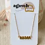 Simple "MAMA" Necklace