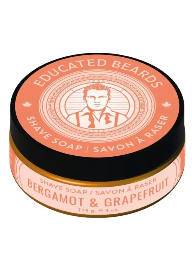 Bergamot & Grapefruit Shave Soap 114g/ 4oz