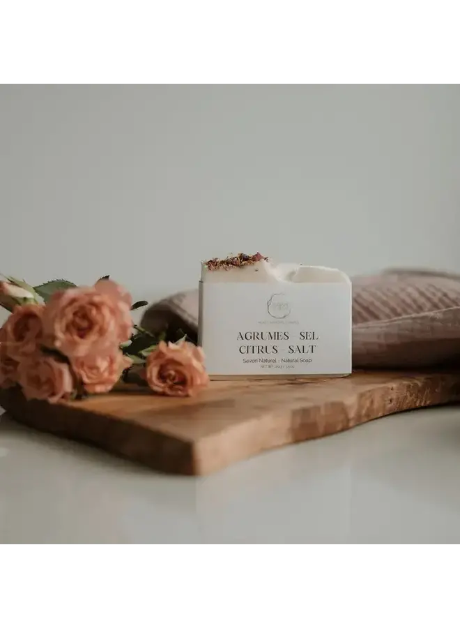 Citrus + Salt Soap