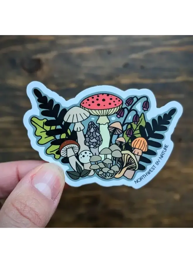 Fungi Friends Sticker