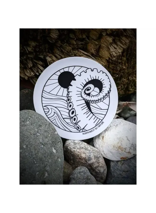 The Giant Pacific Octopus Sticker