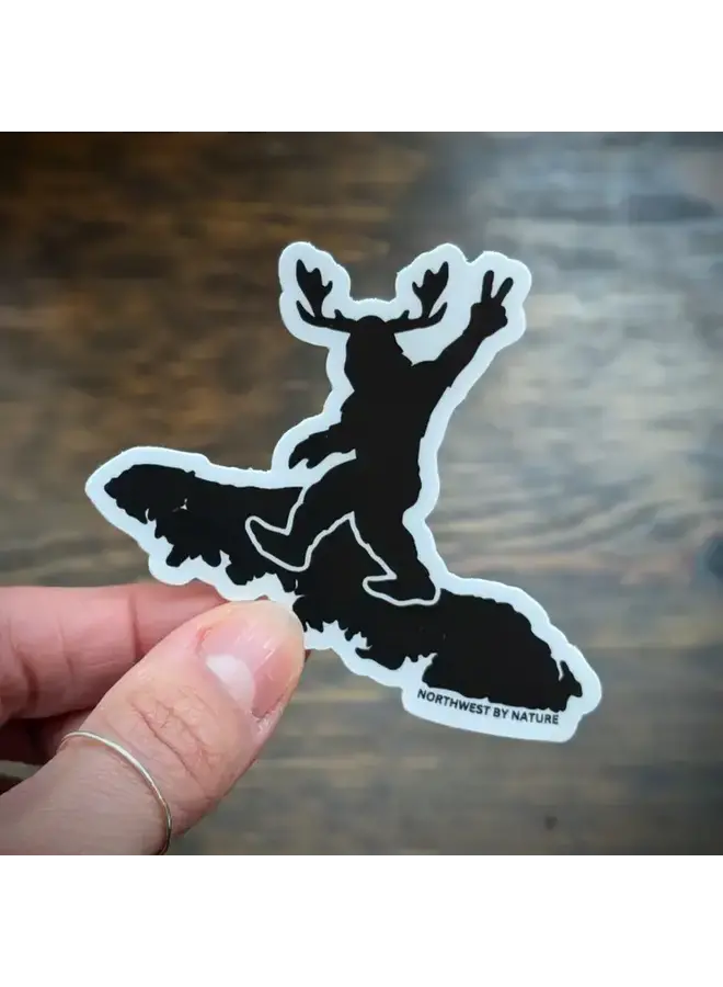 Vancouver Island Sasquatch Sticker