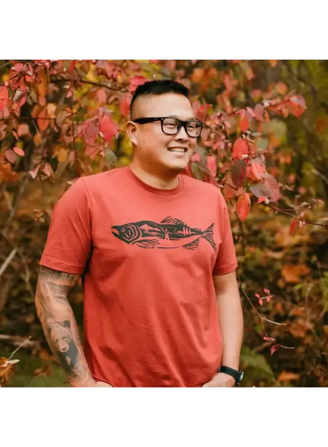 Salmon Stream Tee