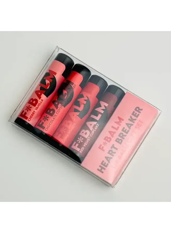 The Heart Breaker Lip Balm Gift Set